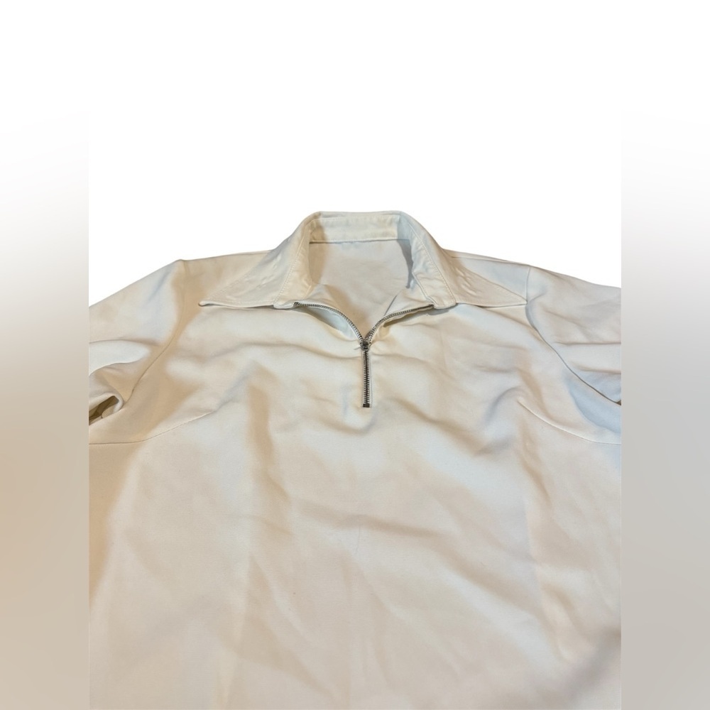 Vintage white collared shirt, medium - Picture 2 of 5